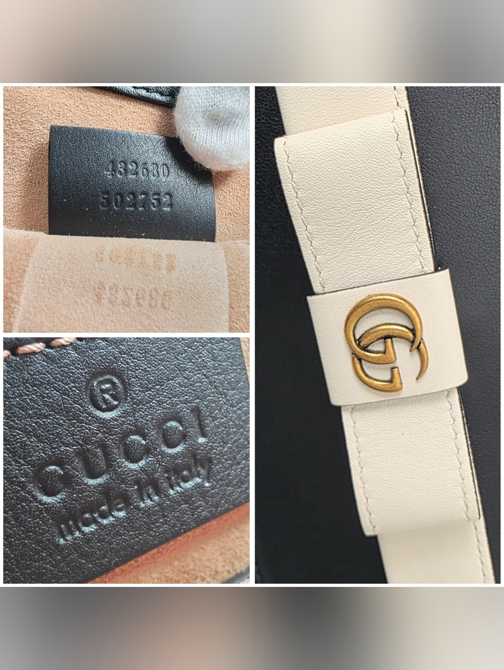 Auth LMTD Gucci Marmont Ribbon Shoulder Bag - Picture 6 of 11
